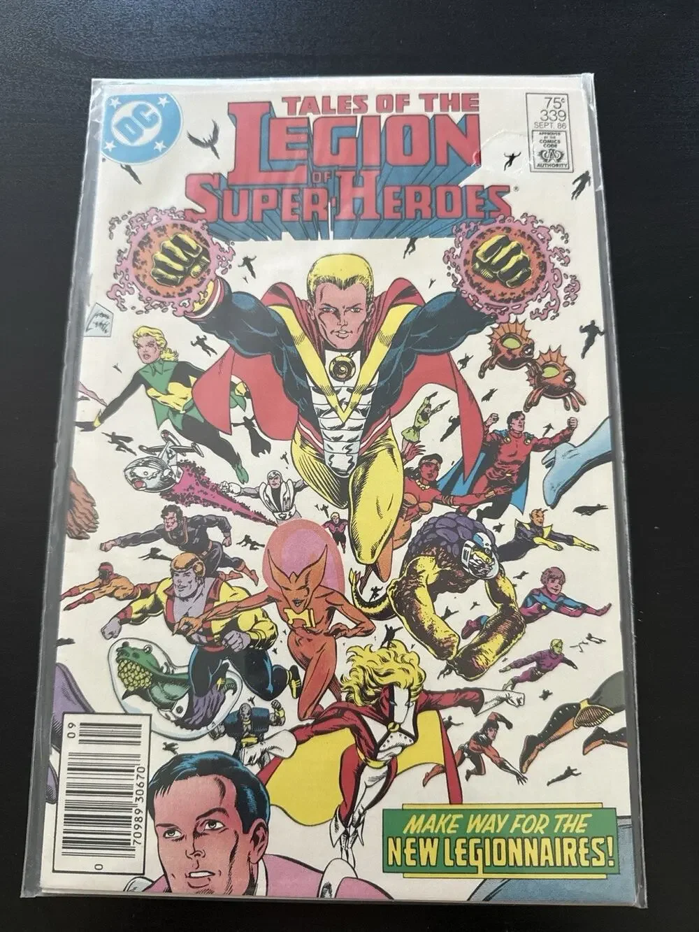 Tales of the Legion of Super-Heroes #339 1986 DC Comic VF Levitz Lightle